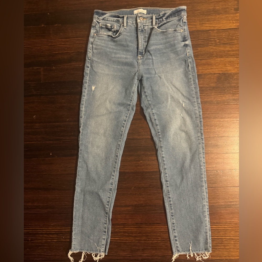 Loft stretch skinny jeans - size 28 / 6